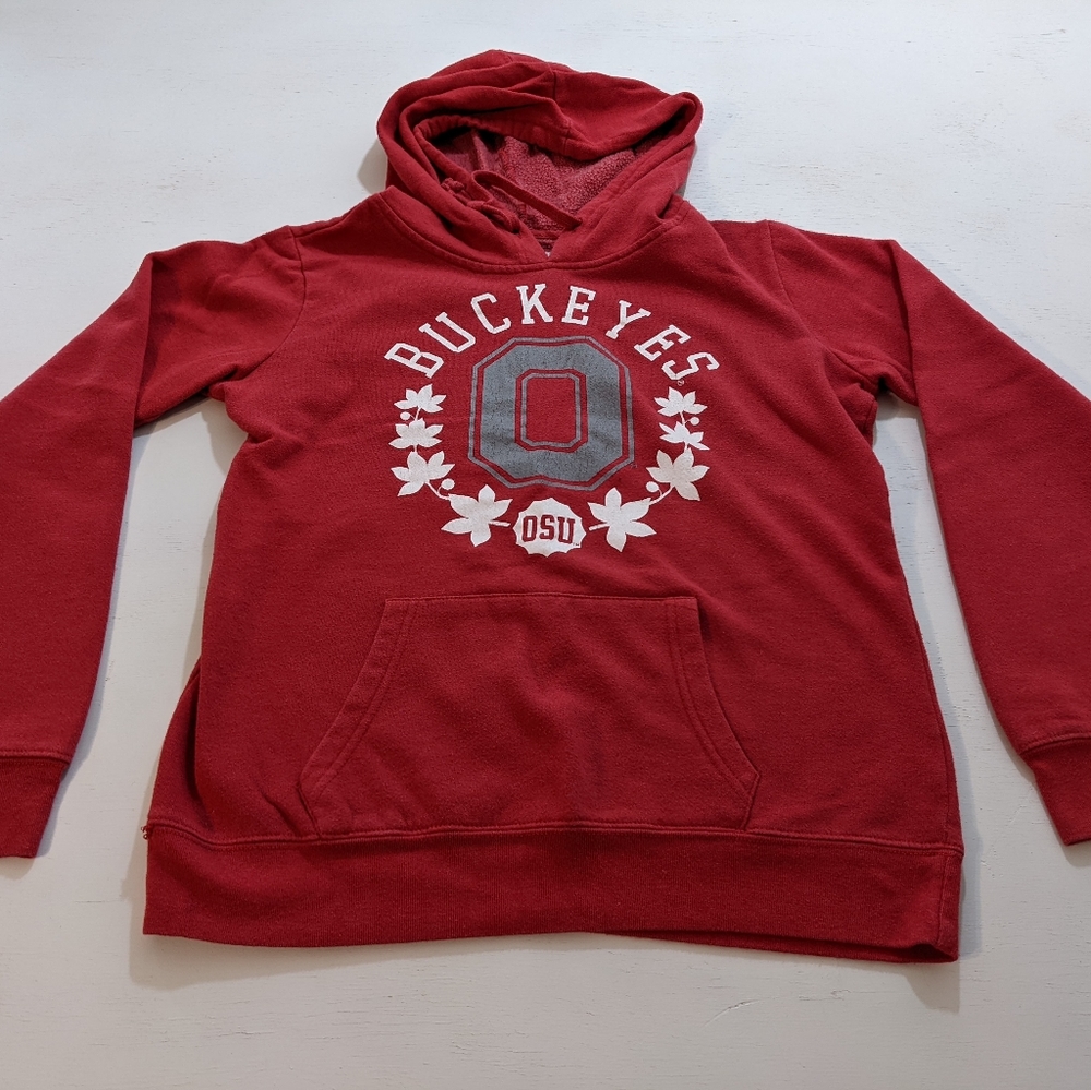 Ohio State Apparel Womens Size Medium Hoodie Red.
